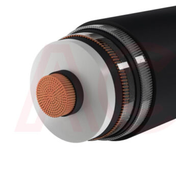 Unarmoured Single Core, 76/132 kV, 1*1200 RMS/150 SQMM, Flame Retardant