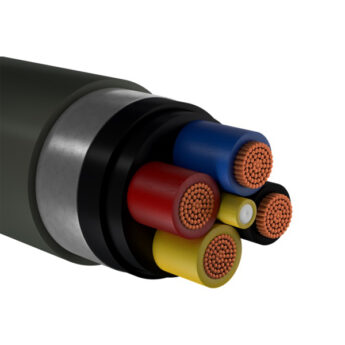 Armoured Multi Core, 0.6/1 kV, 3*240+120 RM SQMM, UV RESISTANT